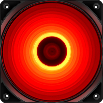 Вентилятор для корпуса DeepCool RF120R, 120mm (DP-FLED-RF120-RD)
