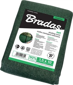 Сетка для затенения Bradas защитная 90% 135 г/м² 1.5x10 м (AS-CO13515010GR/P)