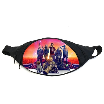 Поясна сумка Бананка Вартові Галактики (Guardians of the Galaxy GB 06) Gear Bag чорна