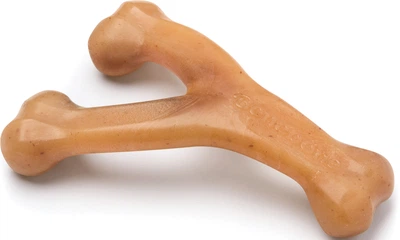 Іграшка Benebone Wishbone Chicken міцна для гризіння Важіль зі смаком курки розмір MEDIUM для собак вагою до 27 кг (820600/854111004040)