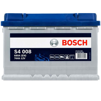 Автомобильный аккумулятор BOSCH 74Ah 680A R+ 0092S40080