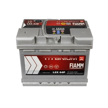 Автомобильный аккумулятор FIAMM Titanium Pro 64Аh 610А L+ 7905151