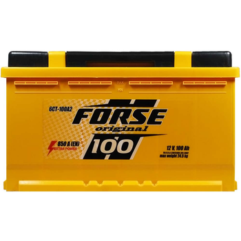 Акумулятор Forse 100Ah 850A R+