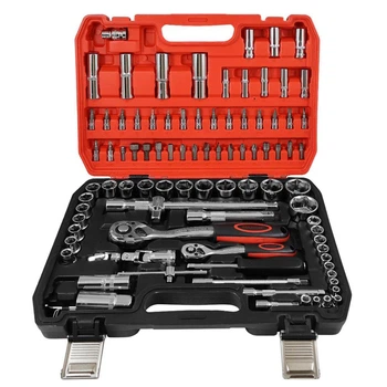 Набір інструментів 1/2” та 1/4", 94 одиниць, Cr-V, MAXION MXTL- PC94