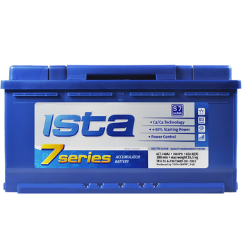 Акумулятор ISTA 7 Series 100Ah 850A R+