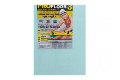 Підклад під ламінат ProFloor 3мм х 1 м х 0.5 м 10 аркушів