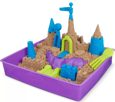 Piasek kinetyczny Spin Master Kinetic Sand Zamek na plaży 6067801 (0778988491119)