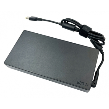 Блок живлення до ноутбуку Lenovo 230W 20V, 11.5A, роз'єм прямокутний (pin inside) Slim (A40295)