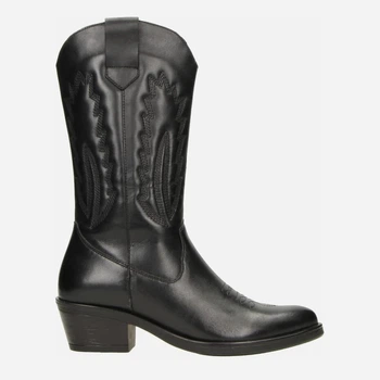 Жіночі чоботи шкіряні Cafe Moda 2LL0391201 2100 HF 41 Чорні (8721208040750)