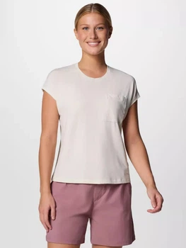 Футболка жіноча Columbia Boundless Trek 2033481CLB-125 L Біла (0195982387086_2999003196897)