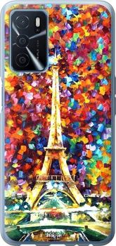 Чехол на Oppo A16 Париж "830u-2469-70447"