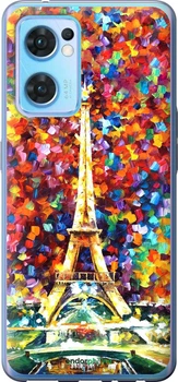 Чехол на Oppo Reno7 5G Париж "830u-2669-70447"