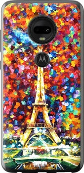 Чехол на Motorola Moto G7 Париж "830u-1614-70447"