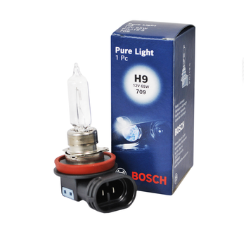 Лампа галогенна Bosch Pure Light H9 12V 65W PGJ19-5 709 картон 1шт. 1987302082