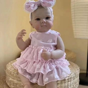 Вініловий ПУПС-лялька принцеса з живими очима ручної роботи Baby Born - справжнє немовля-пупсик!