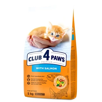 Сухий корм Club 4 Paws Premium для кошенят, з лососем 5 кг (B4651601)