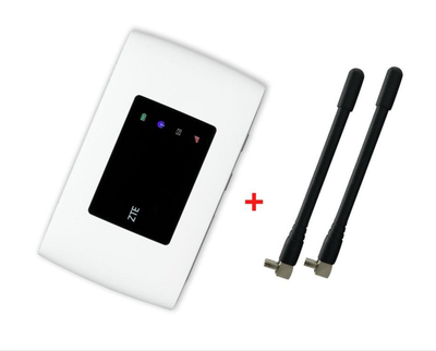 Мобильный 4G маршрутизатор модем/роутер USB WI-FI 3G/4G LTE ZTE MF 920 (Cat.4) + 2 антенны 4G(LTE) по 4 дБ. Для операторов Киевстар, Vodafone, Lifecell со встроенным акумулятором