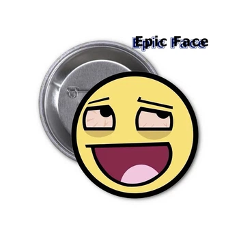 Значок Epic Face Епік Фейс Roblox Роблокс #04 Smile Смайл