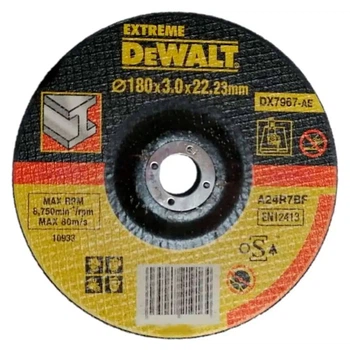 Отрезной круг DeWALT EXTREME 180 мм, толщина 3 мм