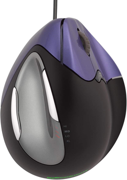 Миша Evoluent VerticalMouse 4 Small USB Black/Purple (VM4S)