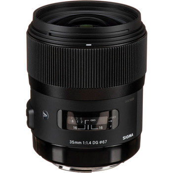 Объектив Sigma 35mm f/1.4 DG HSM Art Canon EF-mount (00-85126-34054-4) [88476]