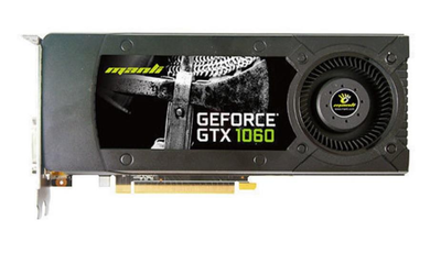 Видеокарта MANLI PCI-Ex ИГРОВАЯ NVidia GeFORCE GTX 1060 на 3 GB GDDR5 , 192 BIT ( DVI, HDMI, DisplayPort ) Б/У