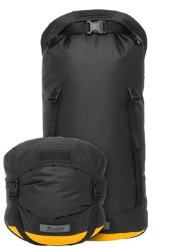 Компресійний гермомішок Sea To Summit Evac Compression Dry Bag HD 20L Jet Black чорний