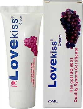 Лубрикант Love Kiss Виноград на водній основі 25 мл (ROZ6501053537)
