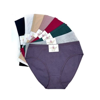 Трусы женские слипы 2XL однотонные Lavolle 18509 - 8 шт