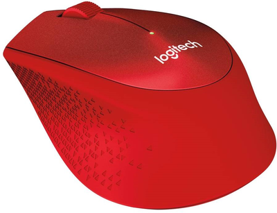 Mysz Logitech M330 Silent Plus WIreless Red (910-004911)