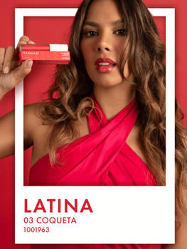 Блиск-лак для губ Farmasi Latina 03 Coqueta 5,5 мл