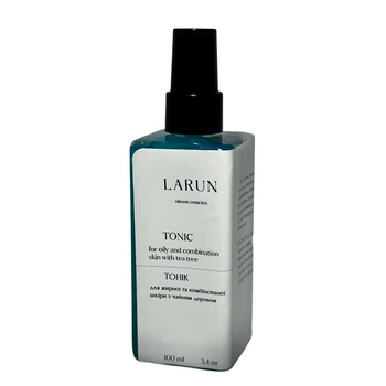 Тоник Larun для жирной и комбинированной кожи с чайным деревом 100 ml