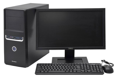 Б/У Компьютер в сборе, Intel Core i7 3770, 8 потоков, RAM 32 ГБ, HDD 1000 ГБ, монитор 22"
