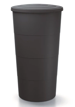 Емкость для сбора дождевой воды Prosperplast Smooth, антрацит, 200 л