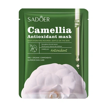 Тканевая маска с камелией Sadoer camellia Facial Mask 25мл