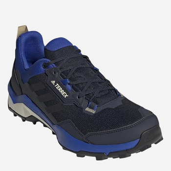 Чоловічі кросівки для треккінгу adidas Terrex Ax4 FZ3281 38.5 Чорний/Синій (4064036051234)