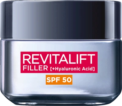 Крем для лица L'Oreal Paris Revitalift Filler SPF50 от признаков старения 50 мл (3600523982721)