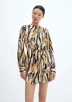 Платье женское MANGO 57045981 Разноцветный XS KL0446