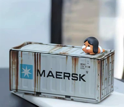 Органайзер-контейнер ящик NPK футляр Сундук метал в стиле Maersk 1 шт