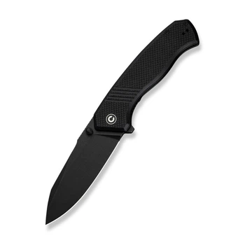 Складной туристический нож Civivi Placoid, (9.3 см) 14C28N / G10 черный