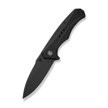 Складной туристический нож Civivi Photonix, (9.4 см) 14C28N / G10 черный