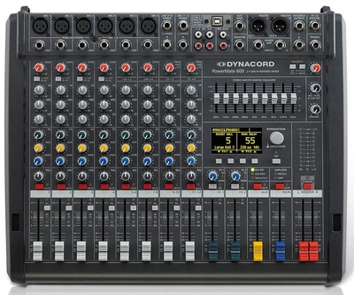 どくだみ Активний мікшерний пульт з підсилювачем DYNACORD POWERMATE 600-3