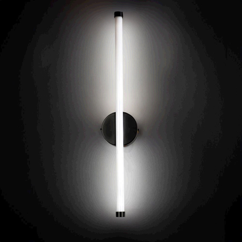 Бра світлодіодне, настінний LED світильник довгий Sneha (996989 16W BLACK)