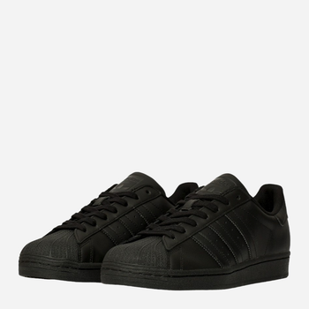 Sneakersy męskie skórzane adidas Originals Superstar EG4957 46.5 (11.5UK) Czarne (4062051411415)