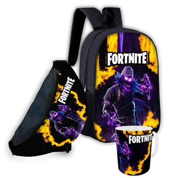 Дитячий набір Фортнайт "Fortnite" рюкзак, сумка-бананка, кружка з принтом для хлопчика на подарунок (0698)