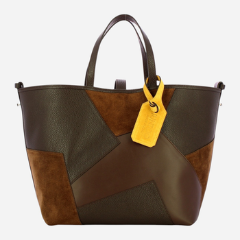 Torba shopper damska skórzana