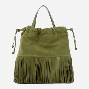 Torba shopper damska skórzana