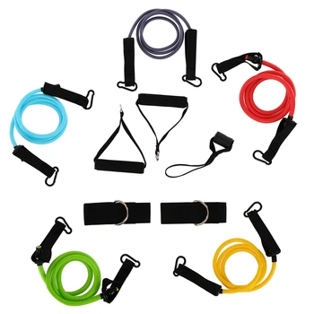 Еспандер Resistance Band багатофункціональний 5 джгутів Zelart FI-5449 MD1397
