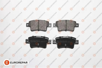 Комплект гальмівних колодок OPEL CORSA, FIAT GRANDE, EUROREPAR (1639383580)