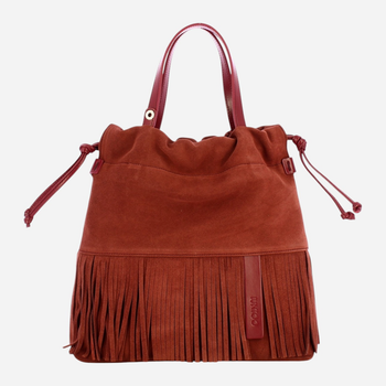 Torba shopper damska skórzana